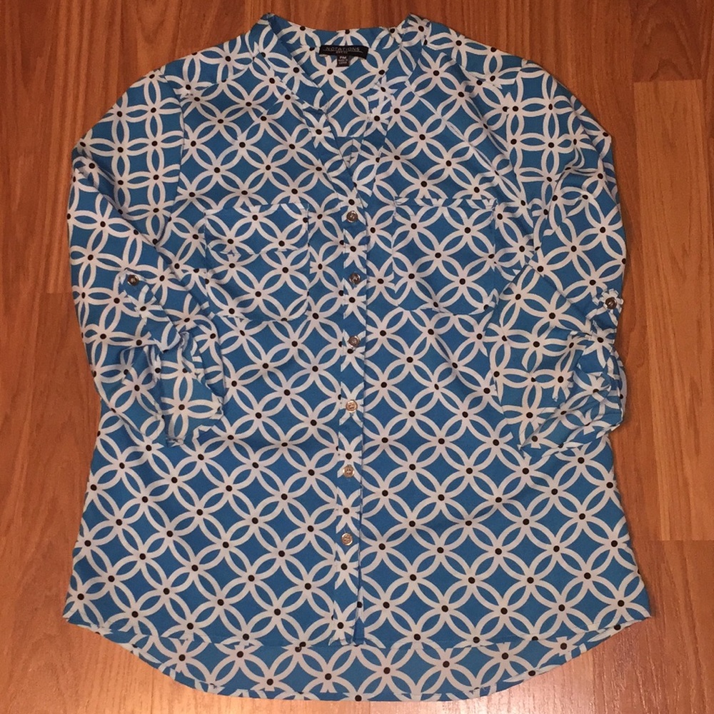 Turquoise Blouse